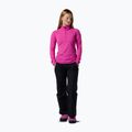 Női polár pulóver Rossignol Mid Layer Stretch Half Zip electric fuchsia 2