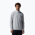 Férfi sípulóver Rossignol Mid Layer Stertch Half Zip light grey