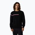 Férfi pulóver Rossignol Odysseus Crew Merino black