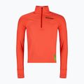 Férfi pulóver Rossignol Hero Half Zip First Layer neon red 10