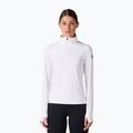 Női Termoaktiv pulóver Rossignol Half Zip First Layer white