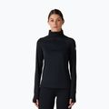 Női Termoaktiv pulóver Rossignol Half Zip First Layer black