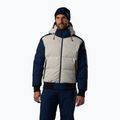 Férfi síkabát Rossignol Corduroy Down Bomber silver cloud/dark navy