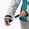 Női síkabát Rossignol Snowdazzle Belted silver cloud 10