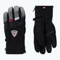 Férfi síkesztyűk Rossignol Strato R-Shell Dry heather grey