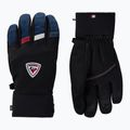 Férfi síkesztyűk Rossignol Strato R-Shell Dry dark navy