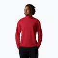 Férfi sípulóver Rossignol Mid Layer Stertch Half Zip sports red