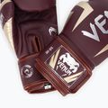 Bokszkesztyűk Venum Elite burgundy/gold 4