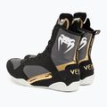 Boksz cipő Venum Elite Boxing black/white/gold 3