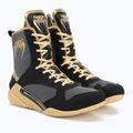 Boksz cipő Venum Elite Boxing black/beige 4