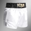 Férfi edzőshort Venum Classic Muay Thai fehér/arany/fekete 2