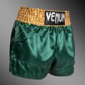 Férfi edzőshort Venum Classic Muay Thai zöld/arany/fehér 4