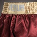 Férfi edzőshort Venum Classic Muay Thai burgundy/gold/white 4