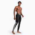 Férfi edző leggings Venum Tempest Spats fekete/ szürke 2