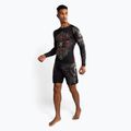 Venum Santa Muerte 5.0 Férfi hosszú ujjú Rashguard mély fekete/arany 2