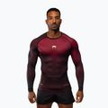 Férfi edző hosszú ujjú Venum Tactical XT Rashguards fekete/burgundy/arany