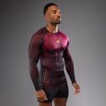 Férfi edző hosszú ujjú Venum Tactical XT Rashguards fekete/burgundy/arany 3