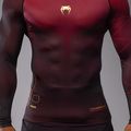 Férfi edző hosszú ujjú Venum Tactical XT Rashguards fekete/burgundy/arany 5