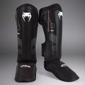Női sípcsont- és lábfejvédők Venum Tactical XT Shinguards fekete/tűzpiros 2