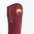 Női sípcsont- és lábfejvédők Venum Tactical XT Shinguards fekete/burgundy/arany 3