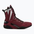 Venum Elite Boxing cipő wine lees/ezüst logó 2
