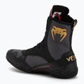 Venum Elite Boxing cipő szürke/arany logóval 3
