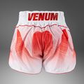 Férfi edzőshort Venum x RWS 2.0 Muay Thai white/red 2