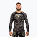 Férfi hosszú ujjú rashguard Venum Invader black/sand