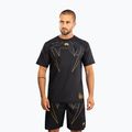 Férfi edzőpóló Venum Serpenti Dry Tech black/silver/gold