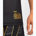 Férfi edzőpóló Venum Serpenti Dry Tech black/silver/gold 5