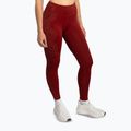 Női edzőleggings Venum Serpenti burgundy/ivory
