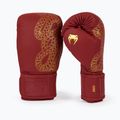 Bokszkesztyű Venum Serpenti Boxing burgundy/ivory 2