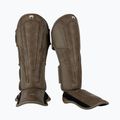 Lábszár- és lábfejvédők Venum Impact Evo Scales Shinguards brown 2