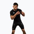 Férfi edzőpóló Venum X WOW FC Rashguards fekete/ezüst szürke 2
