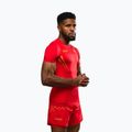 Férfi edzőpóló Venum X WOW FC Rashguards dühös piros/arany 4