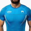 Férfi edzőpóló Venum X WOW FC Rashguards pacifikus kék 5
