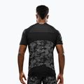 Férfi edzőpóló Venum X Polaris Dry Tech fekete/vihar szürke 3