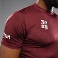 Férfi edzőpóló Venum X Ares 2.0 Dry Tech bordó 6