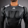 Férfi hosszú ujjú rashguard Venum Adrenaline Rashguard black/silver grey 4