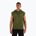 Férfi ujjatlan kapucnis pulóver Venum Muay Thai VT Sleeveless Hoodie military green