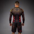 Férfi hosszú ujjú rashguard Venum Quetzal Fury Rashguard black/fury red/tangerine 3