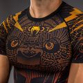 Férfi rashguard Venum Quetzal Fury Rashguard black/fury red/tangerine 4