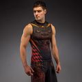 Férfi rashguard Venum Quetzal Fury Sleeveless Rashguard black/fury red/tangerine 4
