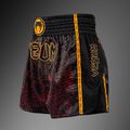 Férfi edzőshort Venum Quetzal Fury Muay Thai black/fury red/tangerine 3
