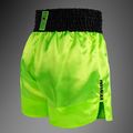 Férfi edzőshort Venum Classic Evo Muay Thai neon yellow/black 4