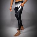Férfi edzőleggings Venum No Gi Spats black/white 4