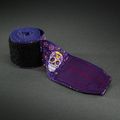 Boxoló kézbandázsok Venum Santa Muerte Handwraps 400 cm dark purple 3