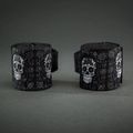 Boksz bandázsok Venum Santa Muerte Handwraps 450 cm black/white 2