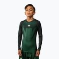 Gyerek rashguard Venum Attack Kids Rashguard forest green/off white