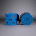 Bokszos kézbandázsok Venum Monogram Hand Wraps Advanced 400 cm blue 2